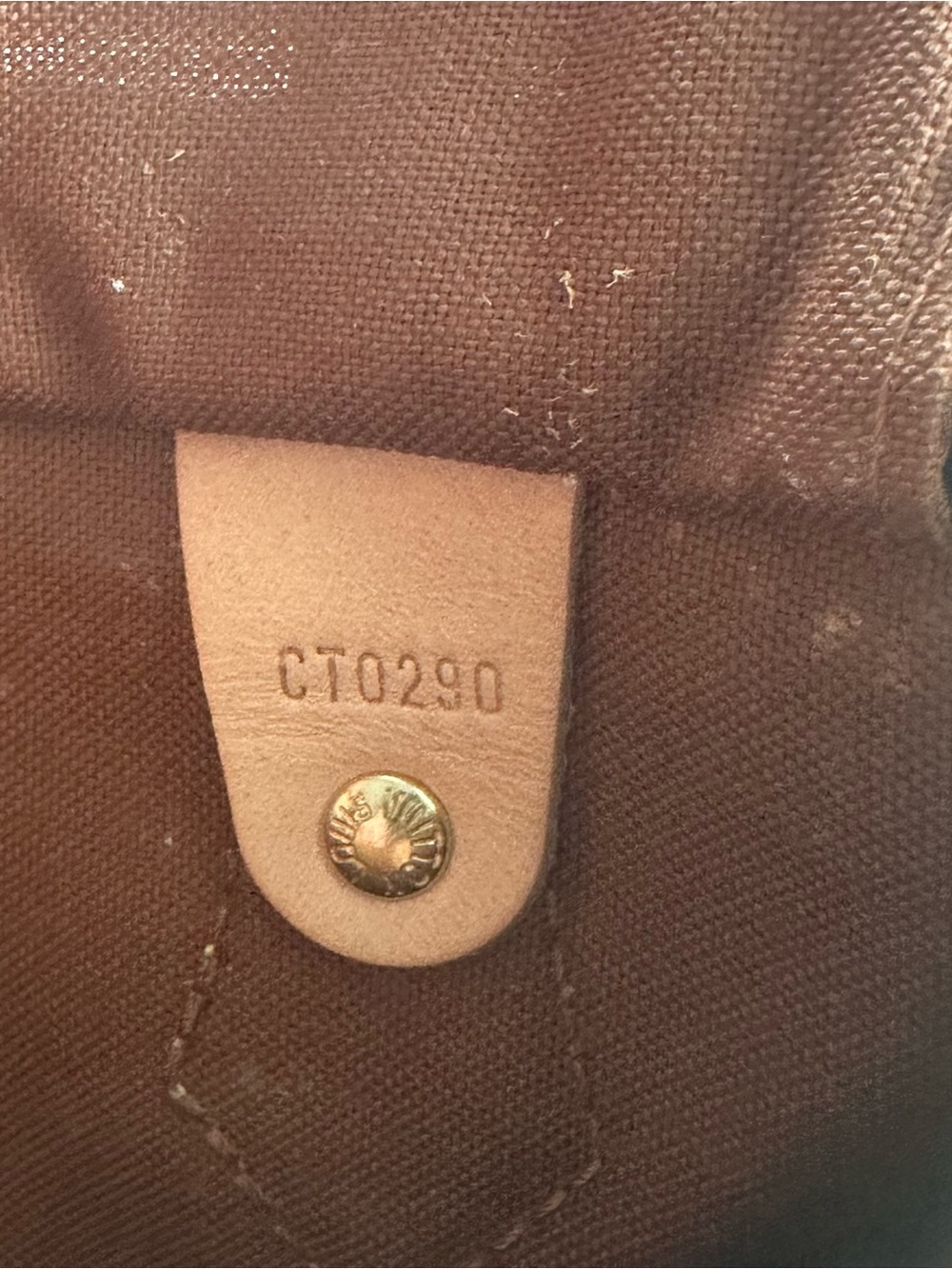 Louis Vuitton Brown Monogram Canvas Speedy with Natural Vachetta Trim - Picture 10 of 16